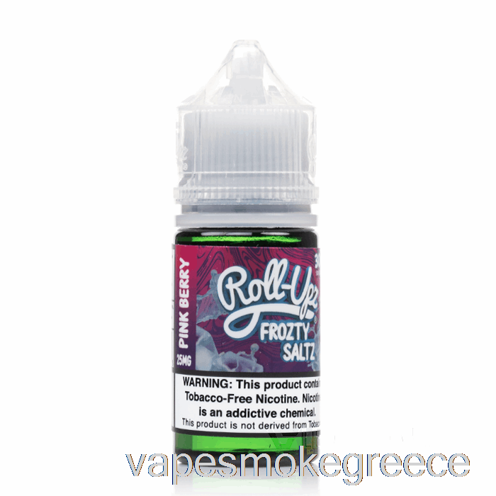 Vape Greece Pink Berry Ice - χυμός Roll-upz αλάτι - 30ml 25mg
